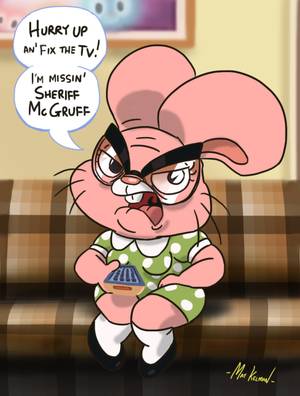 Alown Amazing World Of Gumball Penny Porn - I love the Amazing the World of Gumball, and Granny Jojo is no exception!  Granny Jojo wants TV