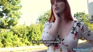 Kinky Redhead - Public Agent Kinky redhead siren Alex Harper fucks in public - XNXX.COM