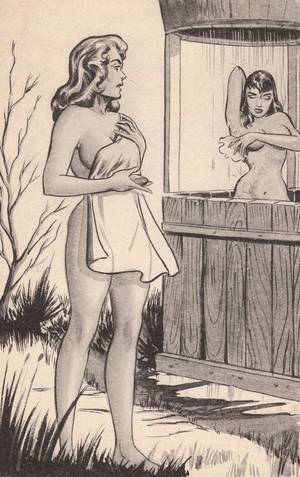 drawn erotic toons - Vintage Sleaze: Unseen Eric Stanton Drawings The Confiscated Book Virgins  Come High Vintage Sleaze