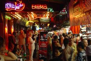 Bangkok Street Walk - Patpong off Silom Road, Bangkok