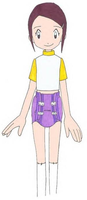 Diaper Digimon Porn - japanese style diaper drawings - 12 - Hentai Image