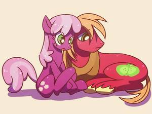Big Mac And Cheerilee Porn - My Little Pony Friendship is Magic wallpaper possibly with anime entitled  Cheerilee and Big Mac