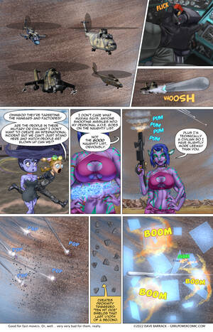Bootstrap Porn Comics - Grrl Power #1056 â€“ Dabbler cheats at Missile Command â€“ Grrl Power