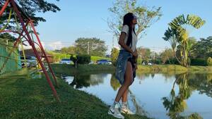ladyboy pond piss - Trans pee: Shemale pissing outdoors - ThisVid.com