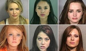 black pornstar arrested - DonÂ¿t let them steal your heart: How some bad girls look good in their  police mugshots | Daily Mail Online