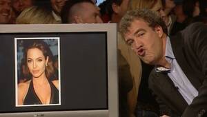 Angelina Jolie Real Blowjob - 25% of British men would rather be a passenger in a car with Jeremy  Clarkson than with Angelina Jolie. : r/TopGear