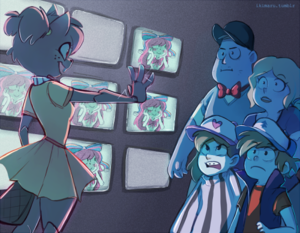 Bever Giffany Gravity Falls Porn - can't believe I'm here drawing evil schoolgirls and animatronic beavers omf  Tumblr Porn