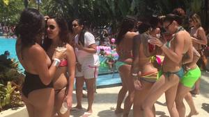 4th pool lesbian sex - AQUAGIRL AQUALICIOUS POOL PARTY 2016 by SFLSTYLE magazine, Miami Beach,  lesbian LGBT community