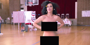 Katy Perry Nude Porn - Katy Perry Naked Voter Registration Video: Singer Encourages You to Vote  With Nude Clip