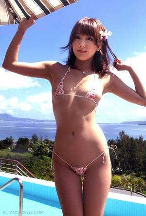 Asian Micro Bikini Sex - [Bitch punts W] string pan string bikini Women's sexual too lower body  image www - 2 - Porn Image