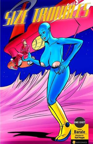 Blue Alien Girl Porn - Giant alien girl in Barale Size Troubles | XXXComics.Org