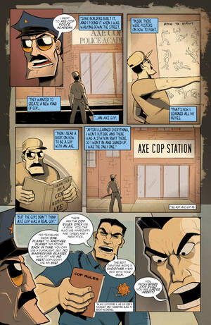 Axe Cop Porn - Axe Cop Bad Guy Earth Issue 1 | Read Axe Cop Bad Guy Earth Issue 1 comic  online in high quality. Read Full Comic online for free - Read comics  online in