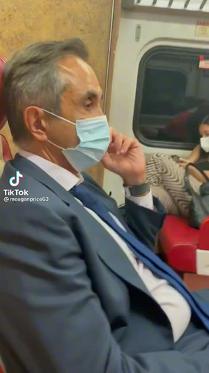 madonna upskirt - Woman confronts creepy old man who was taking upskirt photos of another  passenger. : r/PublicFreakout