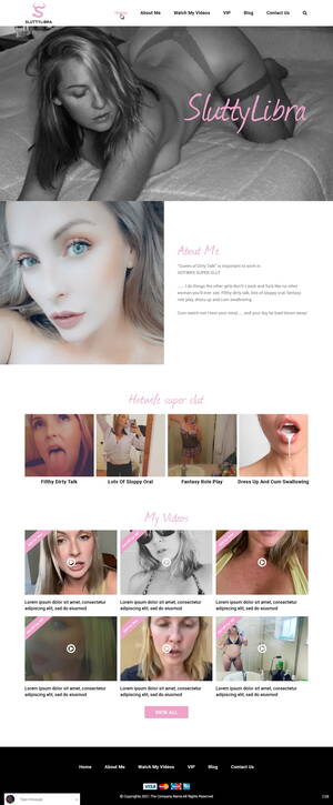 Filthy Photoshop Porn - Feminine, Elegant, Porn Web Design for a Company by pb | Design #26392978