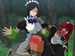 anime lesbian hentai spanking - Maids Spanking Scene Hentai (overlord Lupustegina and Yuri Alpha) -  Pornhub.com