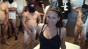 czech gangbang wife - Beautiful wife and a horde of horny guys :: Czech Gang Bang