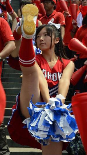 japanese professional cheerleaders nude - Cheerleading Parade in Japan With Exposed Panties (21 pictures) - Shooshtime