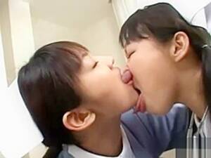asian lesbians sucking tongue - Sloppy Asian Lesbians Tongue Sucking - PornZog Free Porn Clips