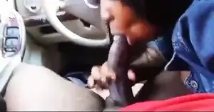Ebony Car Blowjob Swallow - Car swallow for the loot | xHamster
