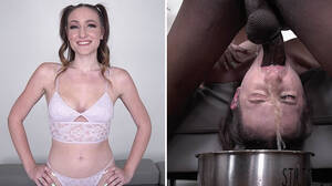 black deep throat puke - 10 Inch Black Dick Throat Fucks White Chick Until Puking!