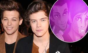 Harry Styles Gay Porn - Euphoria: Fans react to raunchy One Direction 'Larry' fanfic | Daily Mail  Online