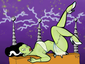Frankenstein Bride Cartoon Porn - Can't get off these Bride of Frankenstein or Tiki kicks.