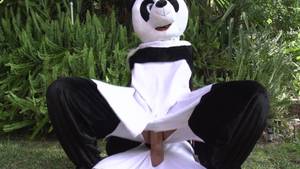 in panda costume - Panda Style: behind the Bamboo - Nicole Aniston, Kimmy Granger, Bridgette B  - Pornhub.com