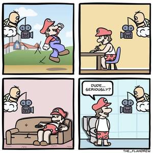 Lakitu Porn - Lakitu is always watching : r/gaming