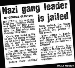 Nazi Youth Gay Porn - Gay History: A Contradiction in Terms; Nicky Crane, and Kevin Wilshaw- Gay  Neo-Nazi's. Part 1. | timalderman