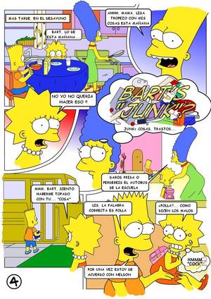 Cartoons Lisa Simpson - En este comic: La perdicion de Lisa Simpsons, ella se vuelve loca por coger