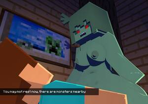 Minecraft Zombie Porn - Rule34 - If it exists, there is porn of it / steve (minecraft), zombie ( minecraft) / 7042574