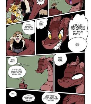 Anal Death - Death By Dragon Butt comic porn | HD Porn Comics