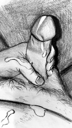 Big Dick Porn Pencil Drawings - Pencil Drawings Gay Big Cocks | Gay Fetish XXX