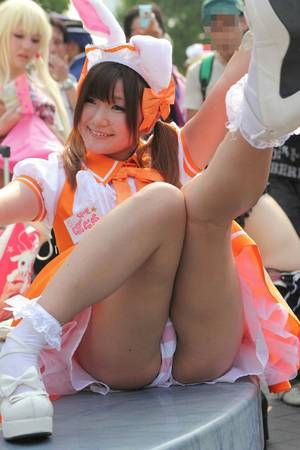 japanese cosplay upskirt videos - The Cosplay Babes Of Comiket 84