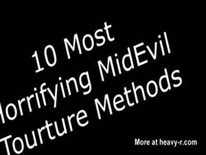Medieval Dungeon Torture Porn - 10 Medieval Torture Devices