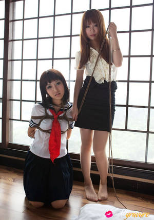japanese uniform bondage - 