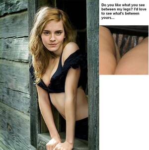 Harry Potter Porn Playboy - Emma Watson XXX Captions - 61 photos