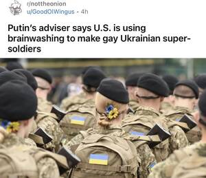 Adult Gay Military Porn - gay Ukranian super soldiers : r/BrandNewSentence