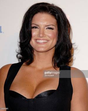 Gina Carrera Porn Mag Set - Professional Mixed Martial Arts fighter Gina Carano arrives at Maxim's 2009  Hot 100 Party at Barker
