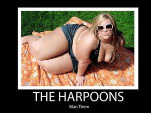 Funny Fat People Porn - THE HARPOON.S Man Them photo caption eyewear ...