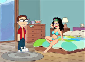 American Dad Porn Steve Hayley X - Hentai Busty â€“ american dad bra breasts erect nipples under clothes glasses  hayley smith â€“ Hentai Busty