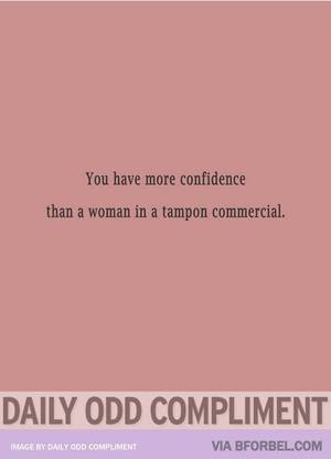 Jumbo Tampon Porn - Tampon Confidence: \