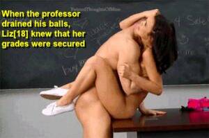 Boy Teacher Porn Captions - Teacher Caption GIFs - Porn With Text