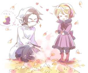 Black Butler X Master Porn - although Claude is showing his Japanese side in his desire for roasted  autumn sweet potatoes. :: Claude Faustus x Alois Trancy. Black Butler ...