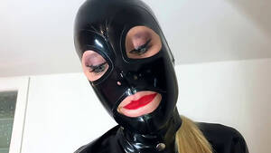busty latex mask - LATEX MASK PORN @ VIP Wank