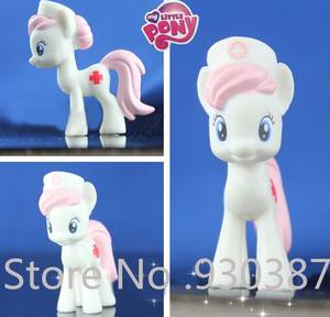 Mlp Nurse Redheart Porn Caption - Free shipping Genuine new 5.5cm PVC figure Hasbro my little pony Nurse Red  heart doll
