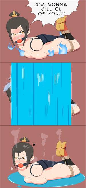 Avatar Azula Porn - Azula from Avatar captured (Art by me) : r/hentaibondage