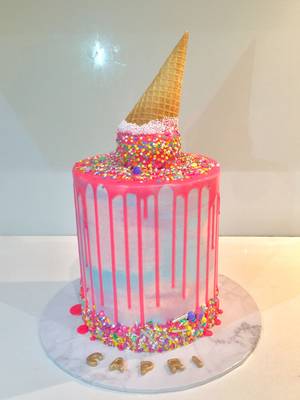 Bakery Porn Mlp - Bubblegum ice-cream drip cake