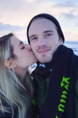 Cutiepiemarzia Porn Felix - PewDiePie and wife Marzia Bisognin's very modern YouTuber love story as the  pair finally tie the knot - Mirror Online