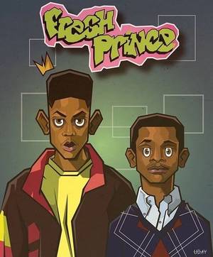 fresh prince of bel air - fresh prince of belair illustration, art,